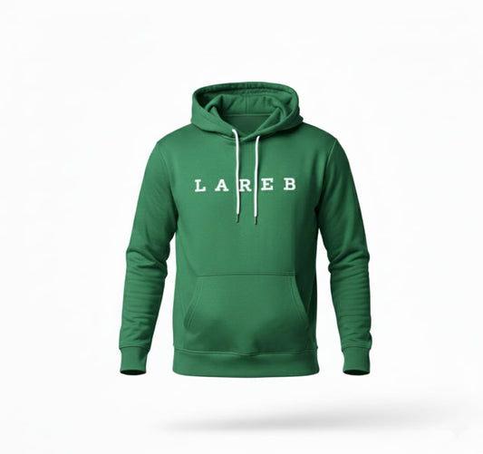 A soft fleece premium hoodie with a bold front and back graphic